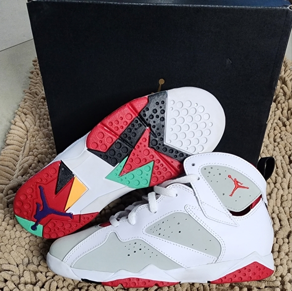 Air Jordan 7 Retro BP "Hare" - Picture 5 of 7